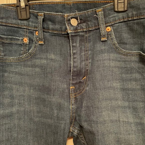 Men's Levi's Blue Jean Denim 550 Slim Fit Taper Fit 30x30 - Picture 7 of 11